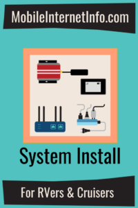 mobile internet system gear installation