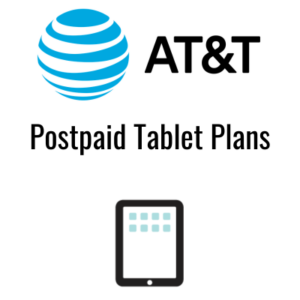 at&t postpaid tablet plans