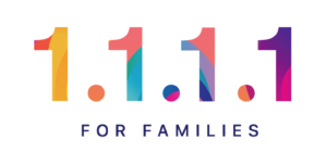 Cloudflare for families logo