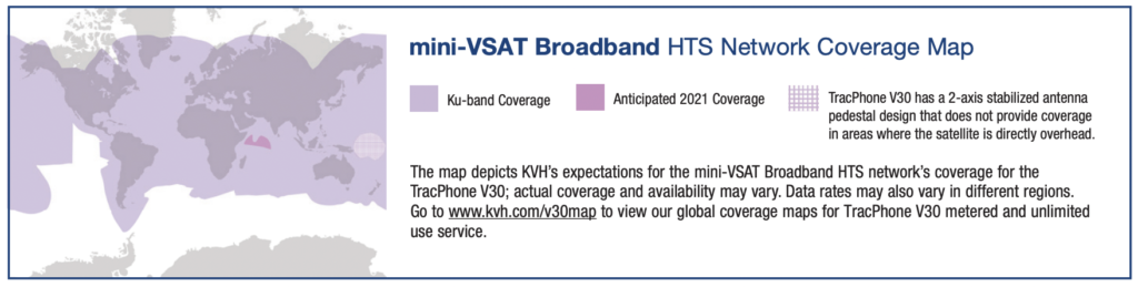 kvh vsat coverage