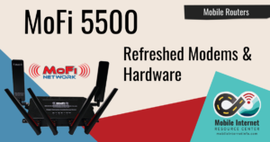mofi 5500 mobile router new modems hardware 5g