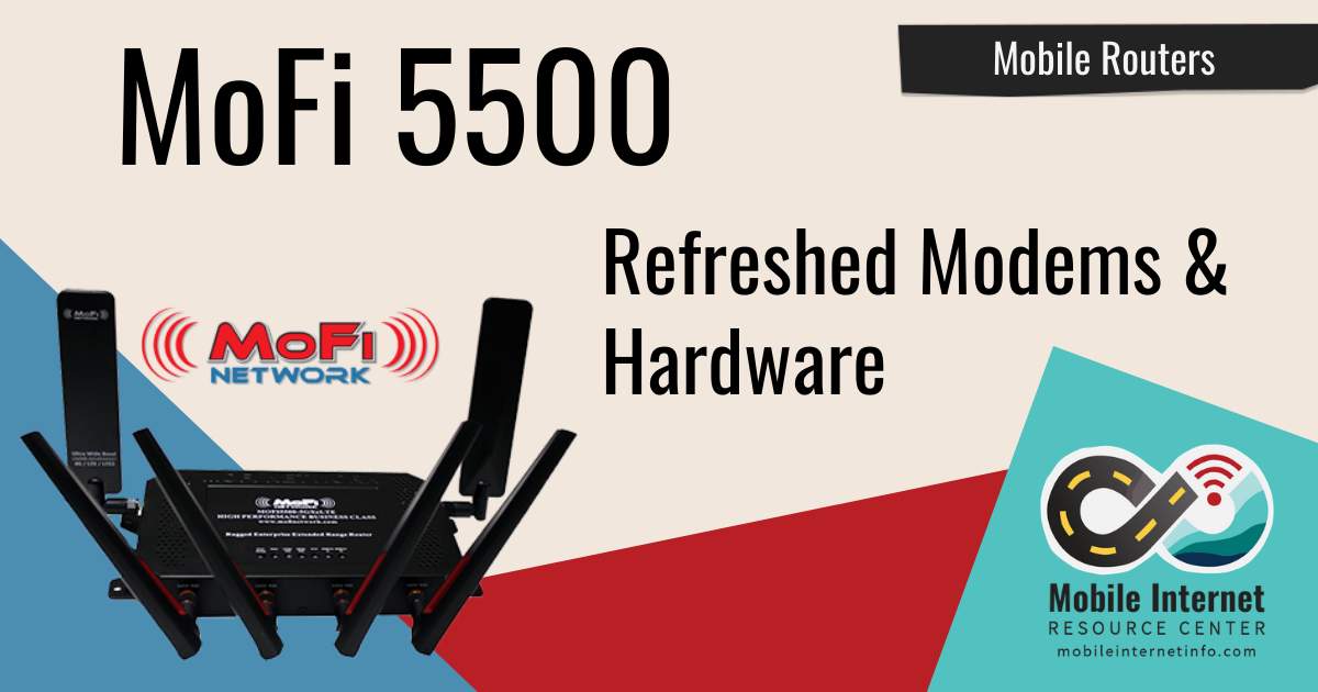 mofi 5500 mobile router new modems hardware 5g