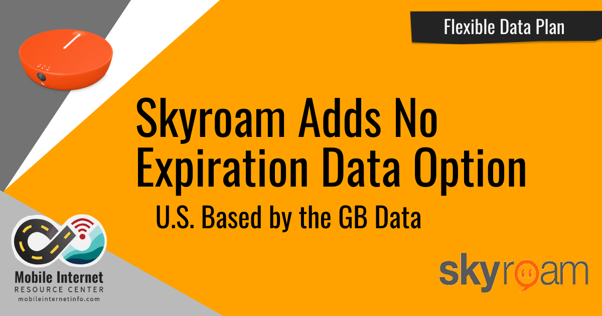 skyroam never expire data