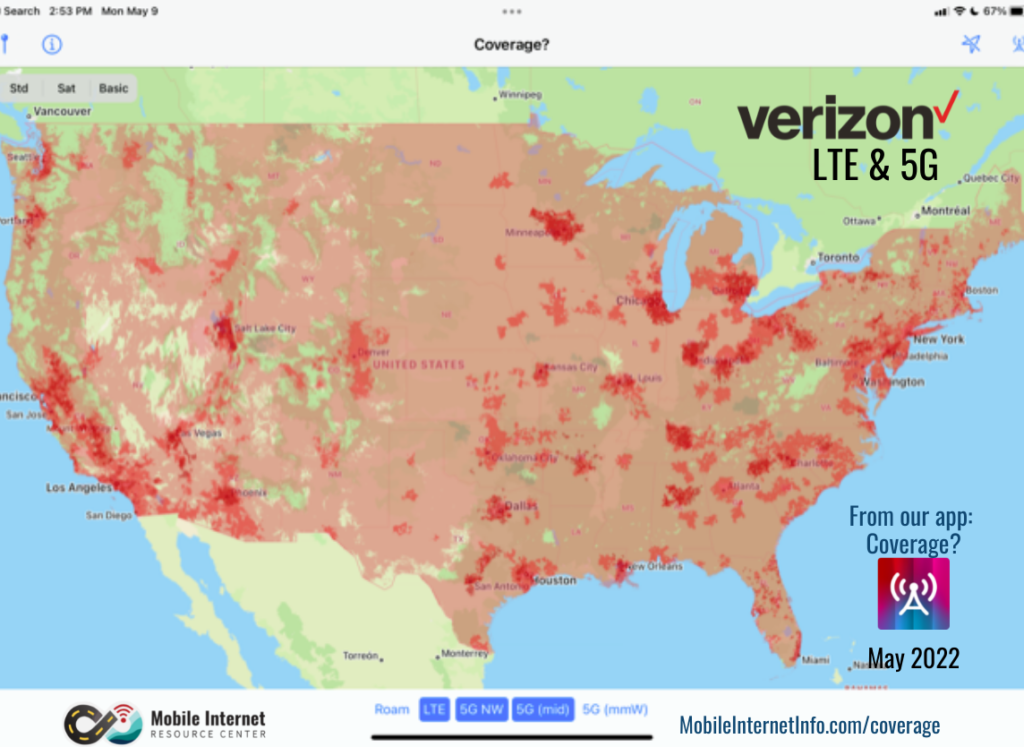 Verizon LTE and 5G 1