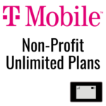 non profit unlimited t mobile plans