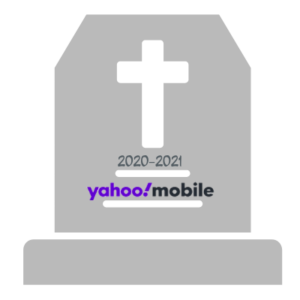 yahoo mobile shutdown