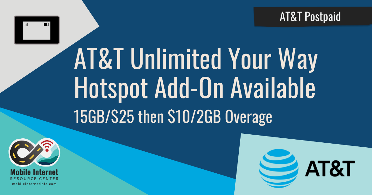 att hotspot add on unlimited your way july 2021