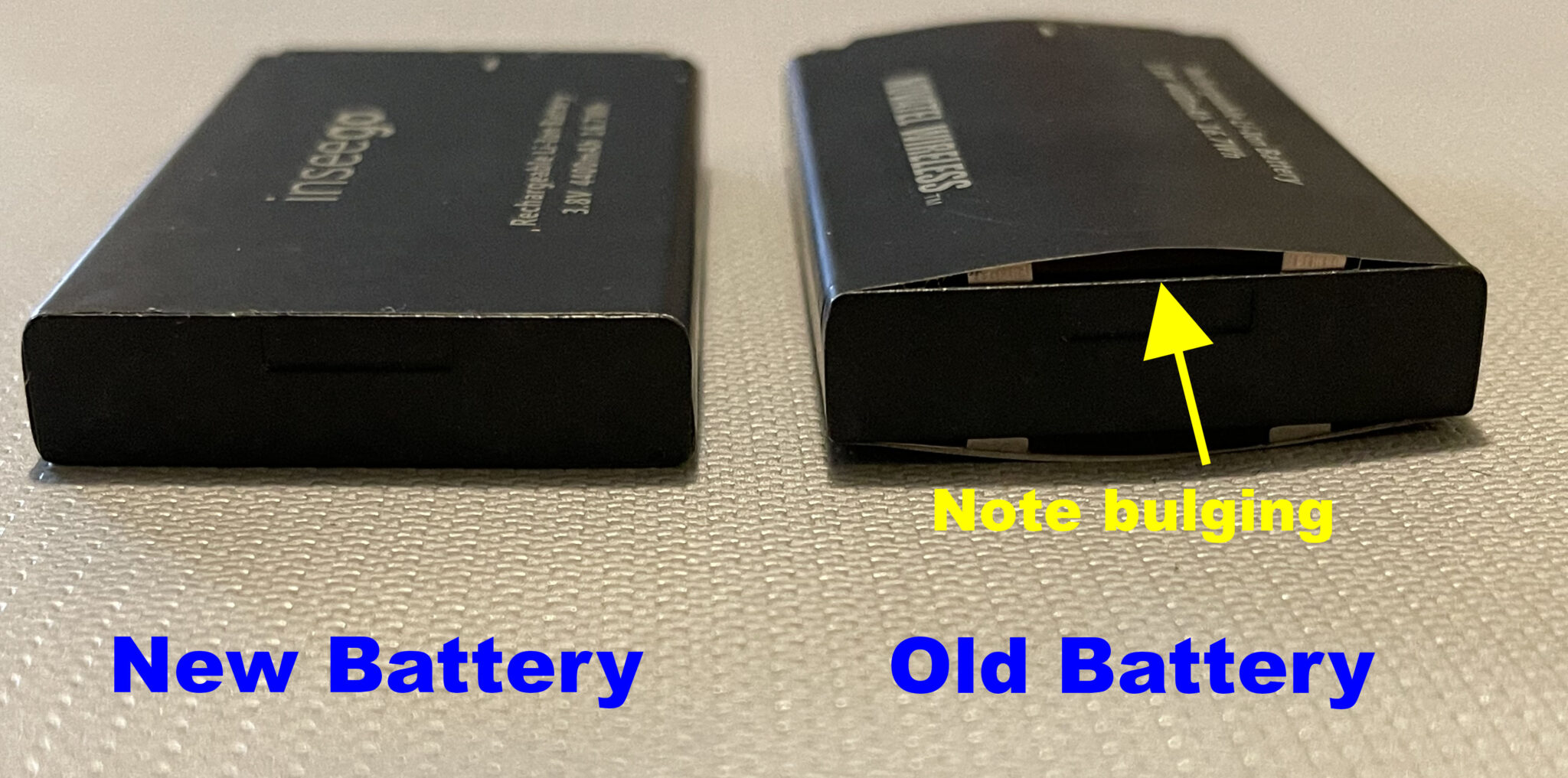 Mobile Hotspot Batteries Protecting from Heat, Preventing Swelling