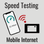 speed testing mobile internet connections