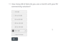 starlink RV survey