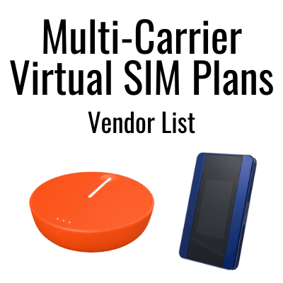 Multi Carrier Virtual SIM Plans