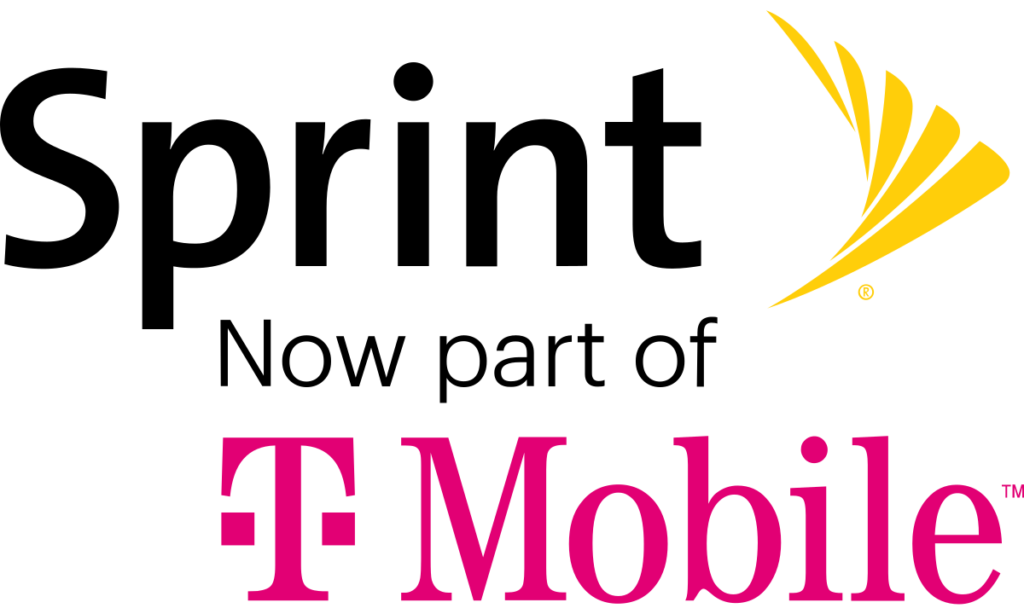 Sprint now part of T-Mobile Logo