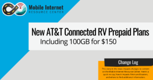att connected rv prepaid plans header