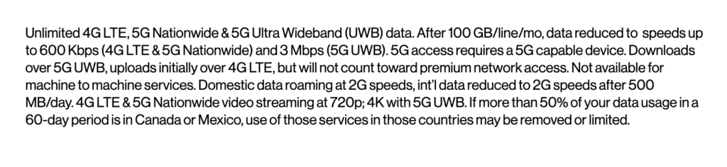 verizon data device pro plan jan 2022