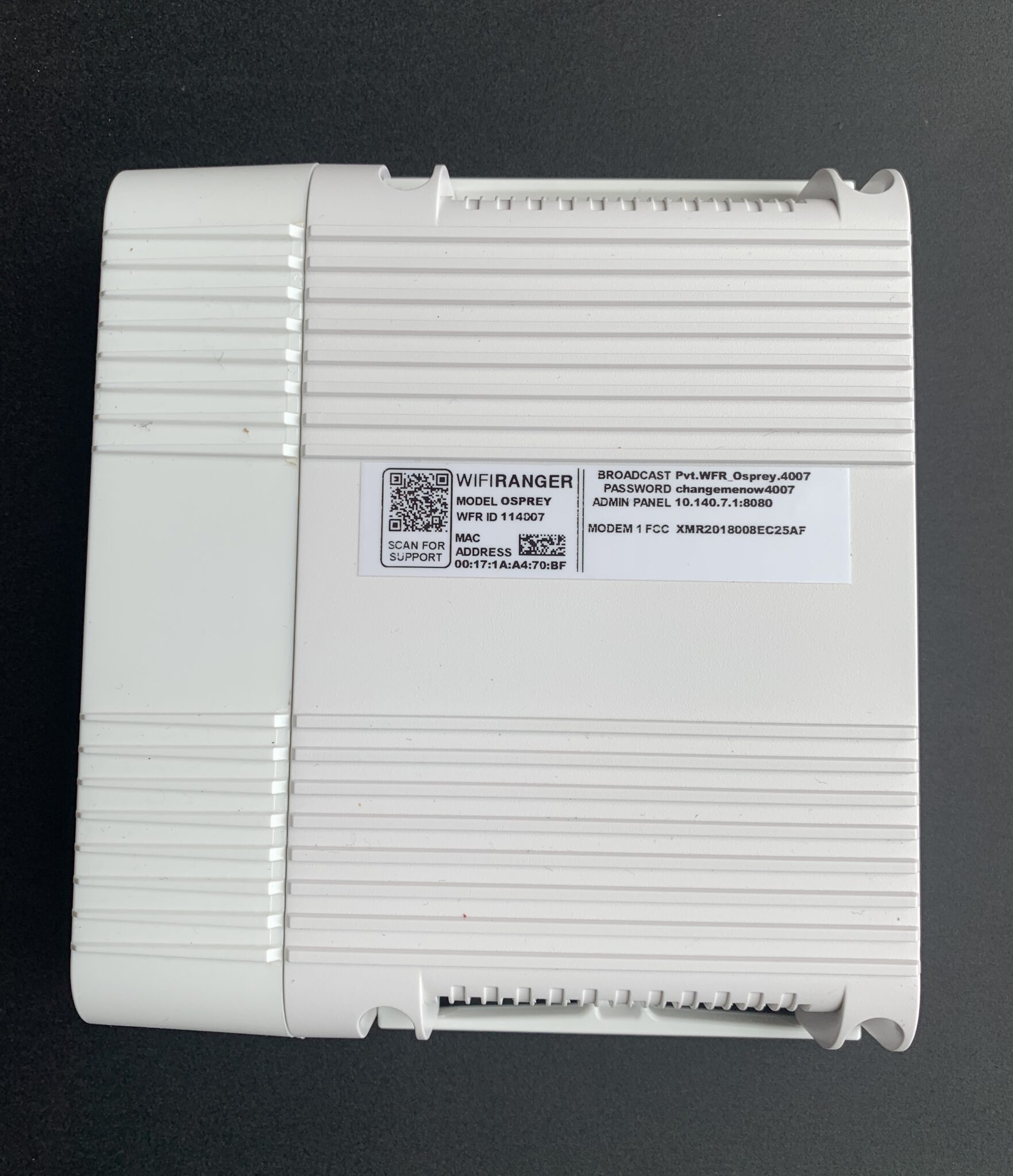 WiFiRanger Releases Osprey Cellular Router to Pair With Winegard