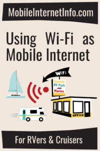 wifi as internet wan campground marina rv