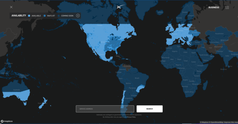 Starlink Releases an Updated Map - Anticipated RVer & Boater ...