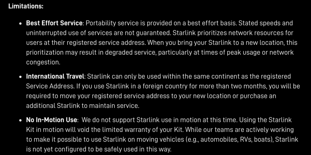 Stralink Portability Limitations