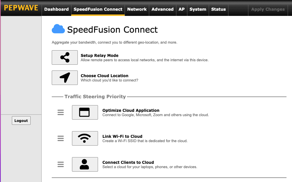 Speed Fusion Connect