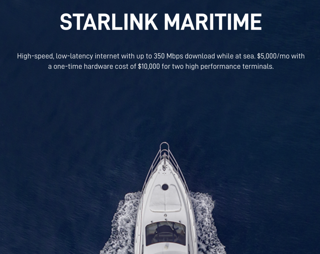 Starlink Maritime