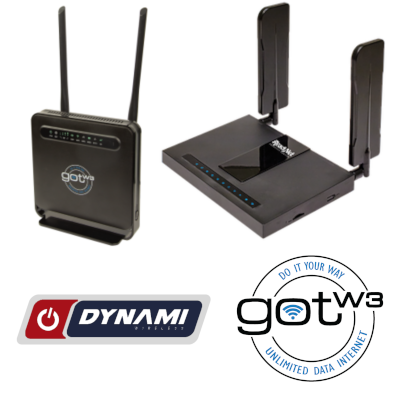 LTE Routers by GotW3 and Dynami Wireless (Mobile Routers ...