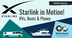 starlink in motion fcc approved rv boat planes