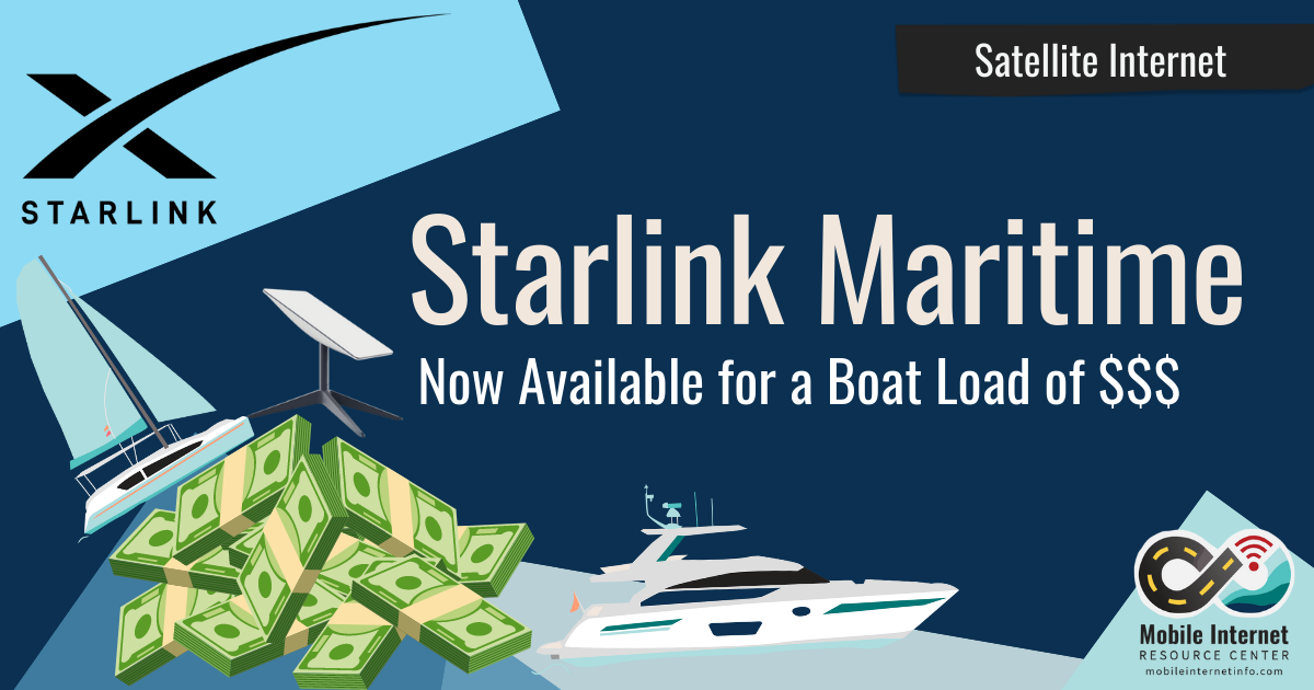 starlink maritime boat pricing