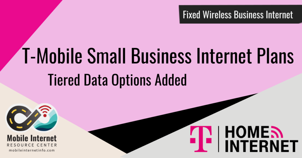 TMobile Adds Tiered Data Options to "Home Business Plans