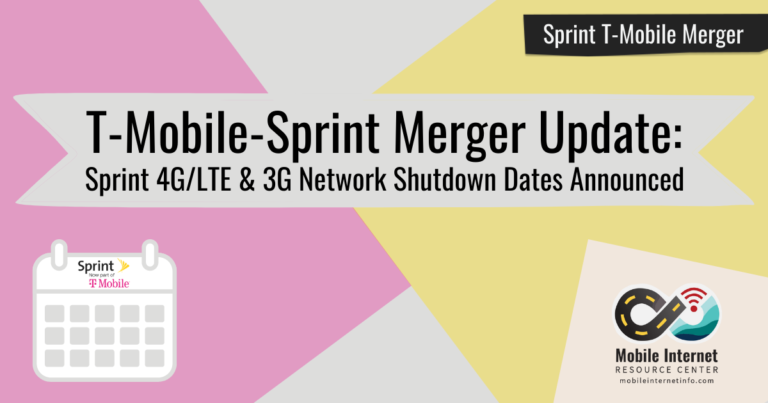 merger lte 3g end dates sprint story