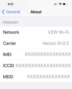 IMEI example