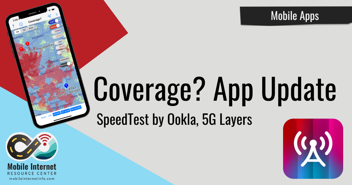 coverage app update speedtest