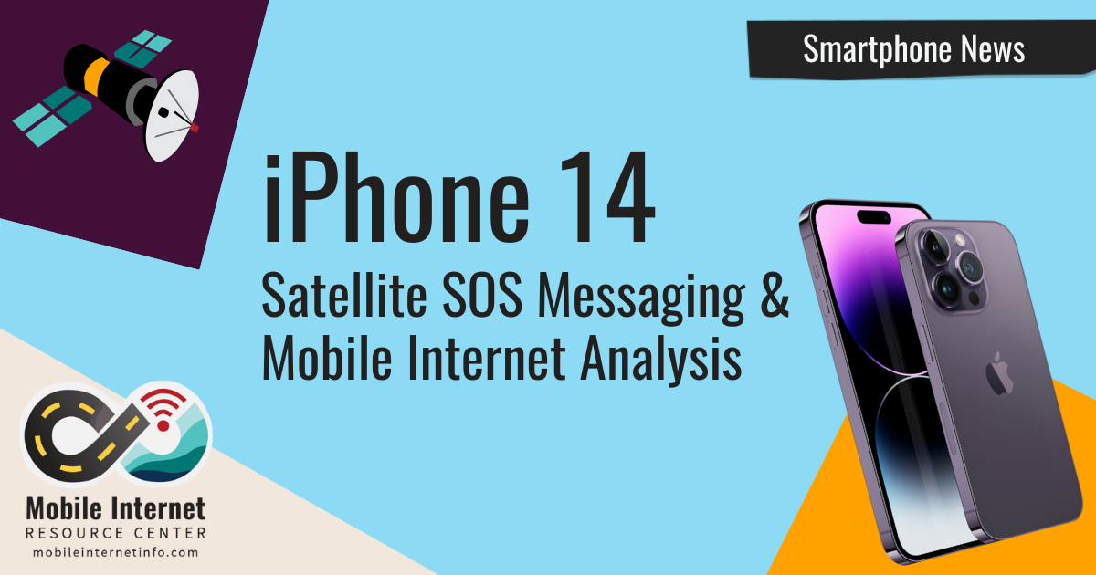iphone 14 satellite sos esim x65 mobile internet analysis