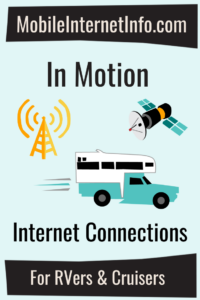 mobile internet connectivity while in motion