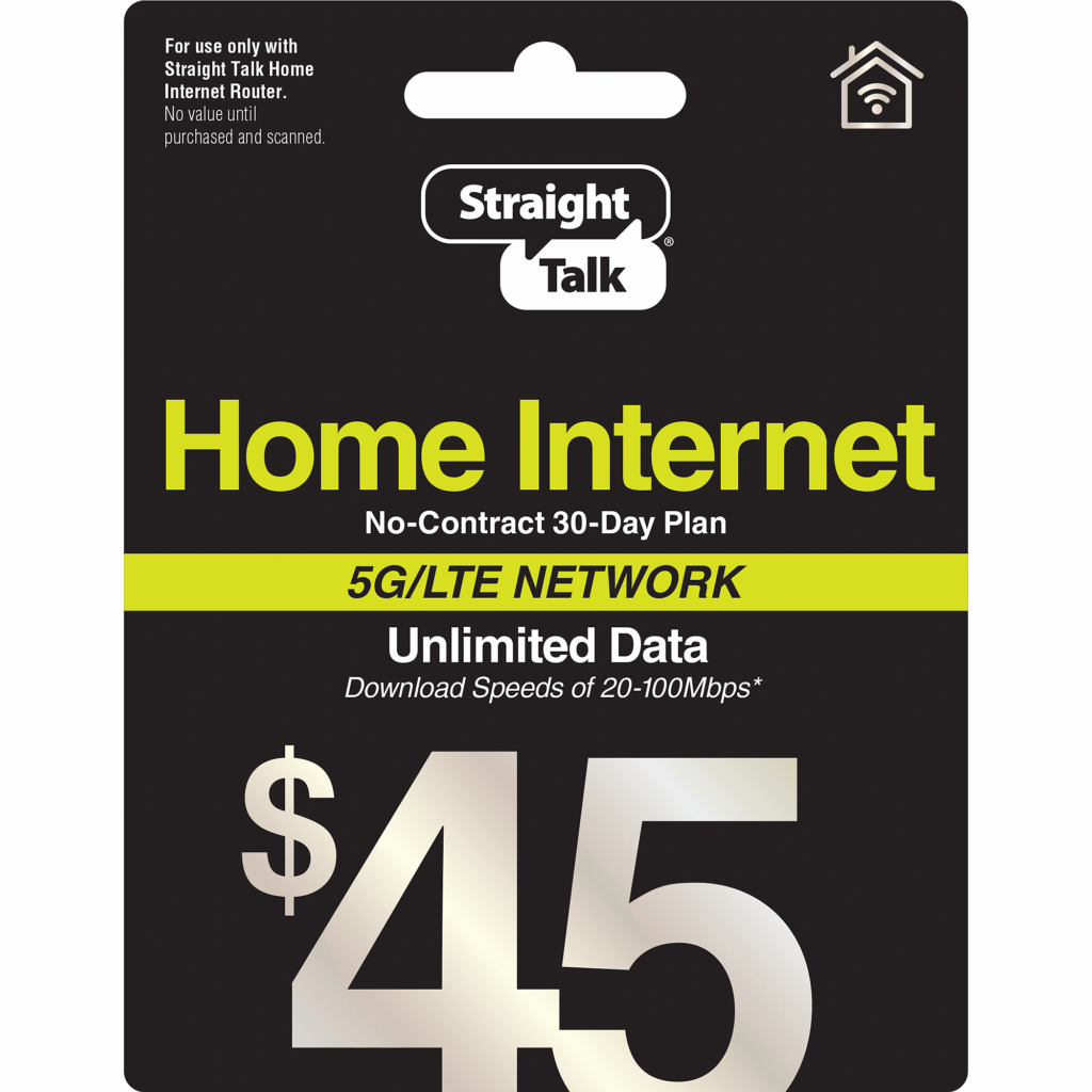 Straight Talk Introduces Home Plan on Verizon Network