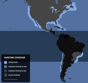 Starlink Maritime Coverage