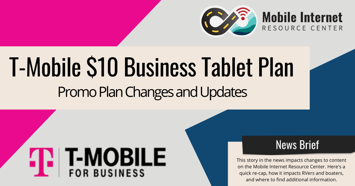 T-Mobile $10/Month Unlimited Business Tablet Promotion Updated - Mobile  Internet Resource Center