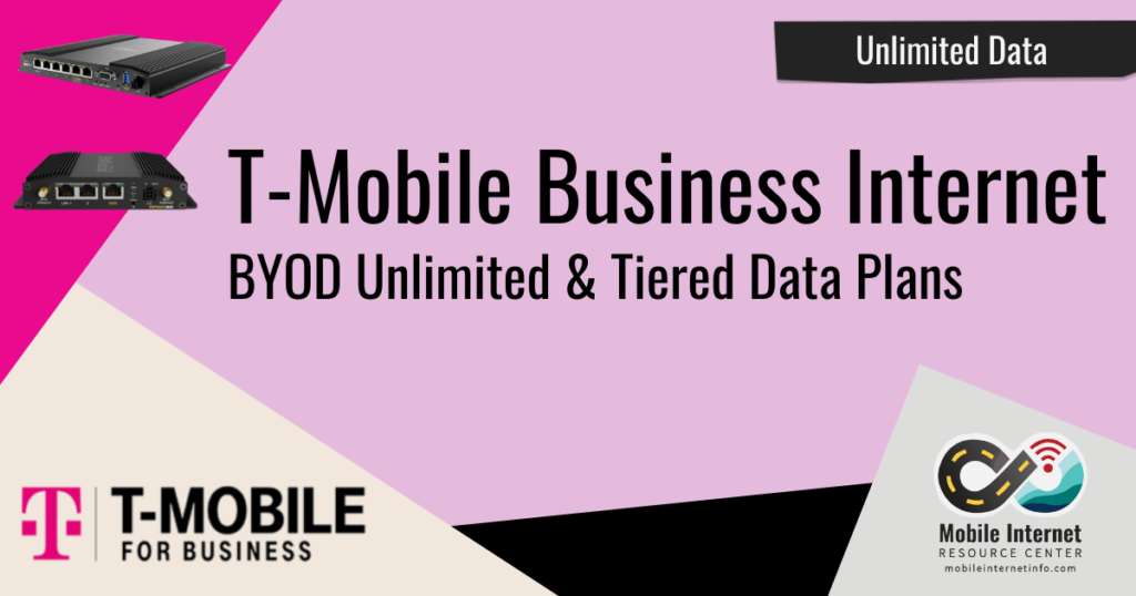 TMobile Business Plans Unlimited and Tiered Data Options For Routers and Data