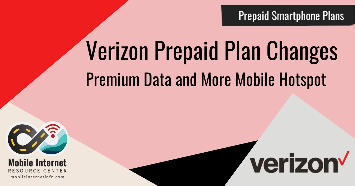 Verizon Prepaid Unlimited $65/mo Data Plan for Jetpacks (And Prepaid  Overhauls) - Mobile Internet Resource Center