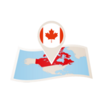 canada map