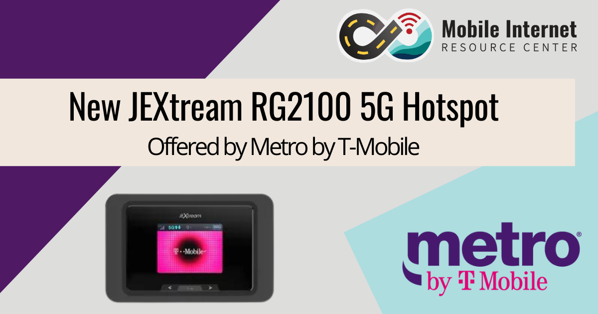 JEXtream 5G Mobile Hotspot - JEXtream