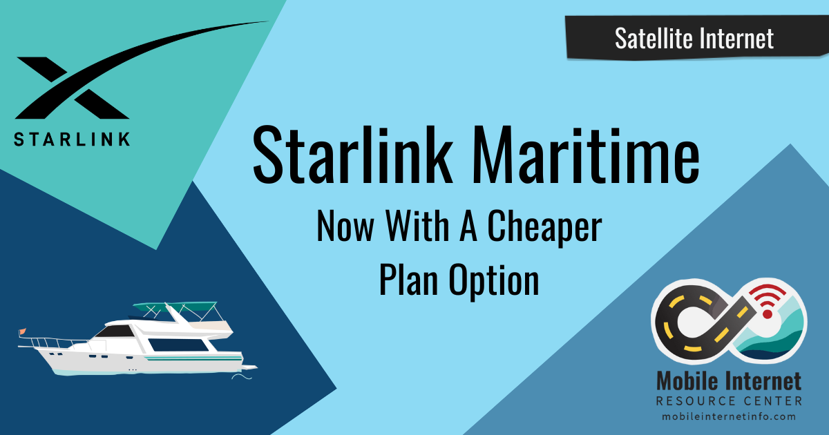 starlink maritime cheaper plan option