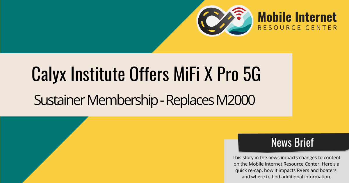 calyx institute inseego mifi x pro m2000