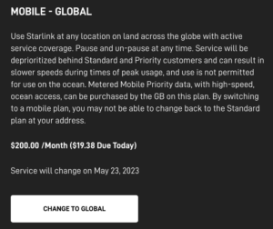 starlink mobile global