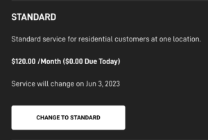 starlink standard
