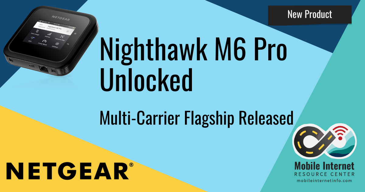 Nighthawk M6 MR6150 Unlocked 5G Mobile Hotspot Router - NETGEAR