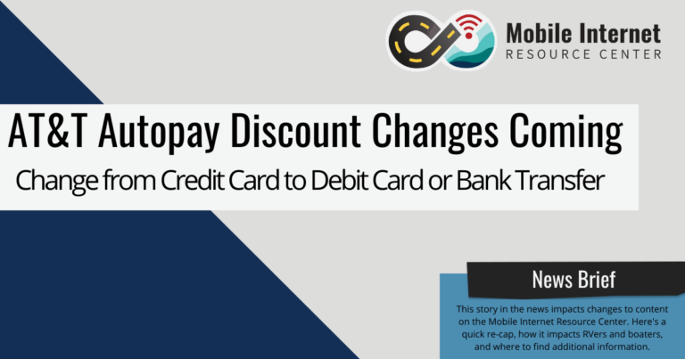 AT&T Reducing Autopay Discount When Using Credit Cards - Mobile ...