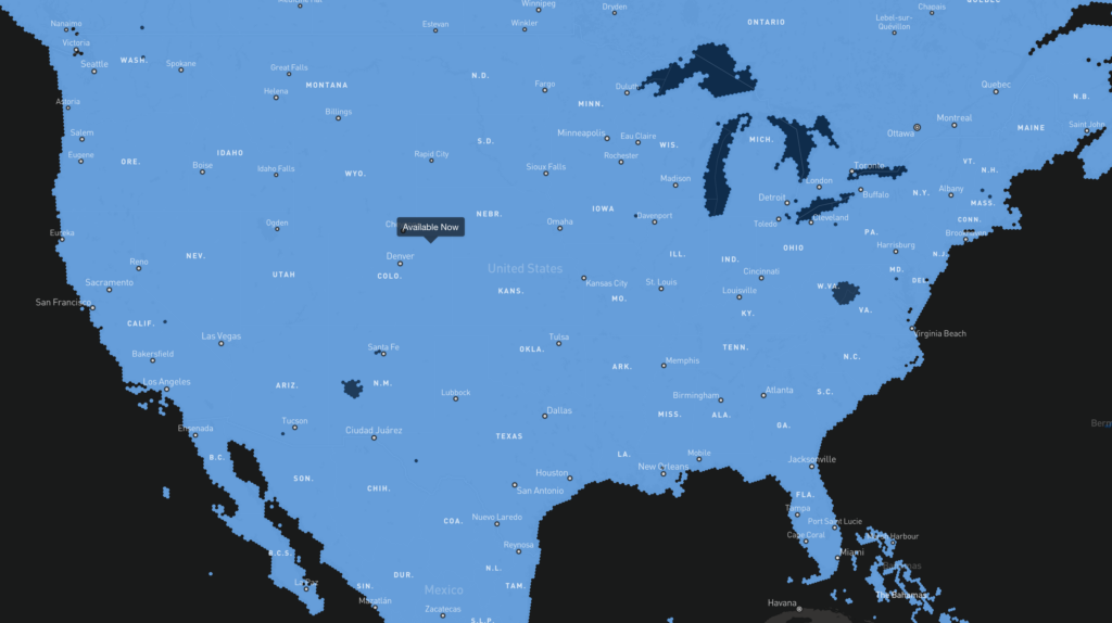 starlink map 2023 oct