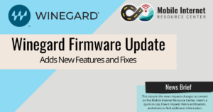 news brief header winegard firmware update for connect routers air360 gateway