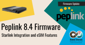 news header peplink 8 4 firmware release starlink esim