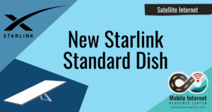 new starlink standard dish revealed kickstand flat mount